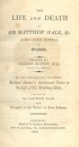 Click here to read the complete text of 'The Life and Death of Sir Matthew Hale' by Gilbert Burnet.